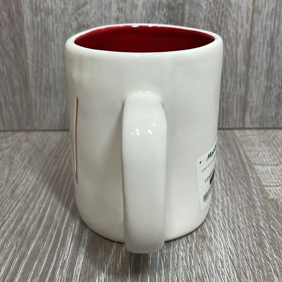 NWT Rae Dunn “MEOW” Ceramic Coffee Tea Mug Red - Picture 4 of 7